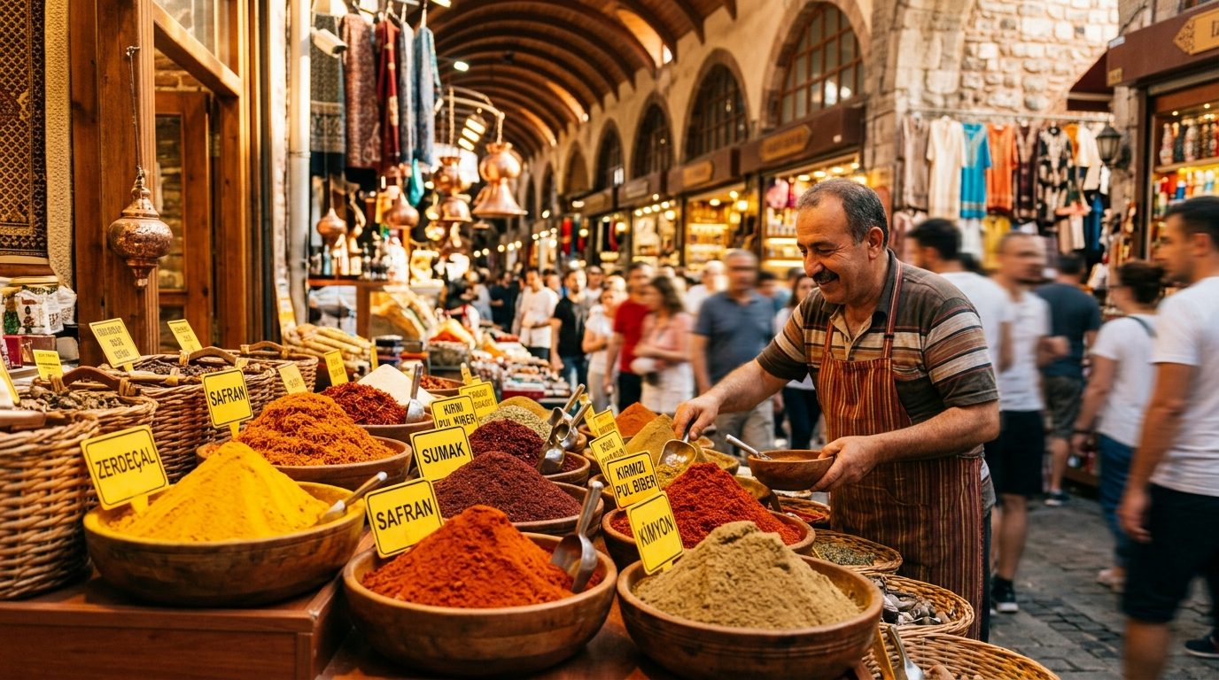 Istanbul spice market